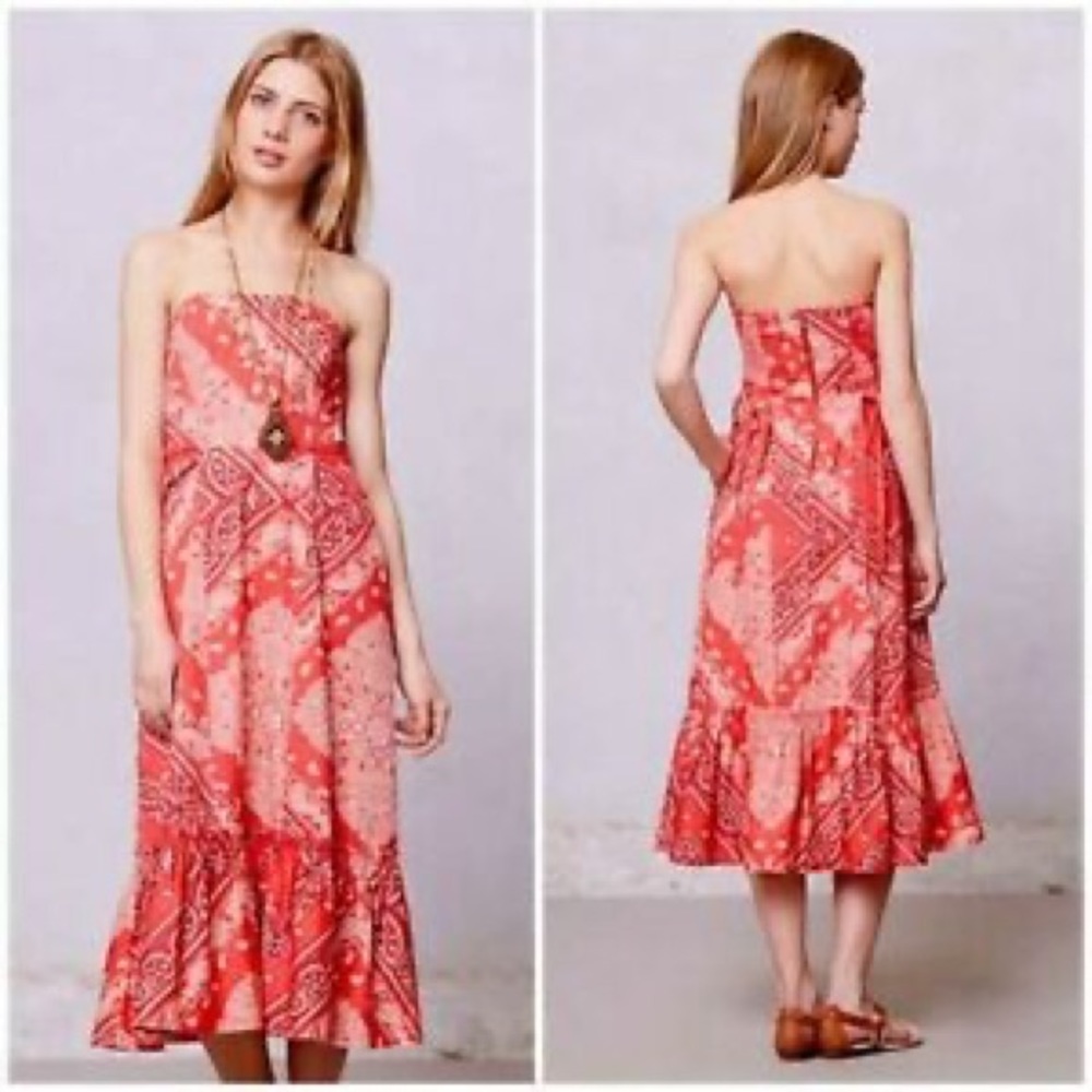 Anthropologie Holding Horses dress size 2